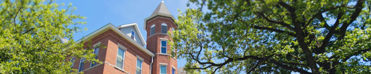 Becker Hall in Huntington University. 