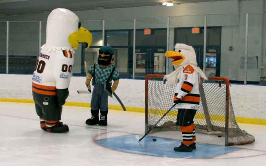 Fort Wayne Komets' mascot Icy D. Eagle celebrates 20 years 
