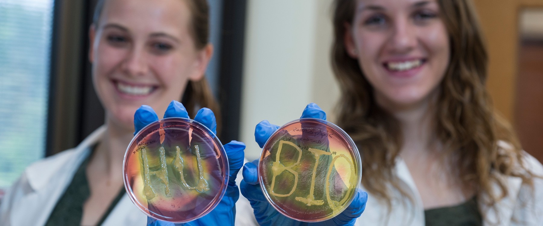 HU Biology students showing their work.